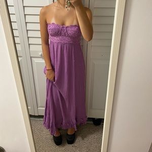 Free people adella corset dress